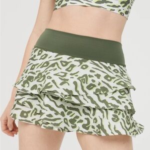 OFFLINE by Aerie Maggie Ruffle Tennis Skirt